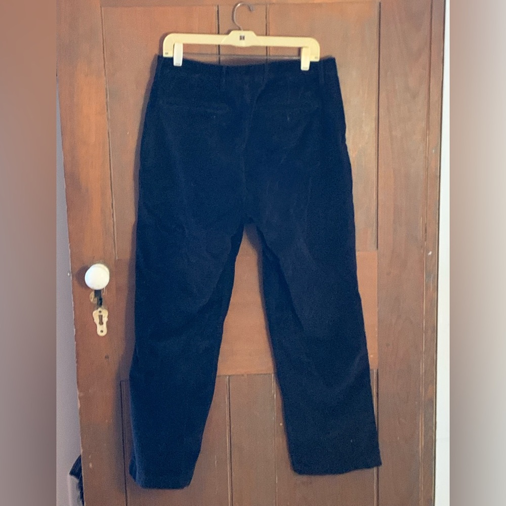 Mens Dockers black corduroy straight fit slacks W36 L 29